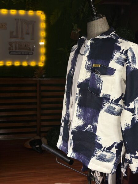 Chemise artistique homme chic