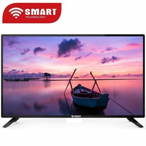 SMART TECHNOLOGY SMART TV LED Full HD 50"Noir-décodeur Intégré - Garantie 3 Mois + Support Mural Offert