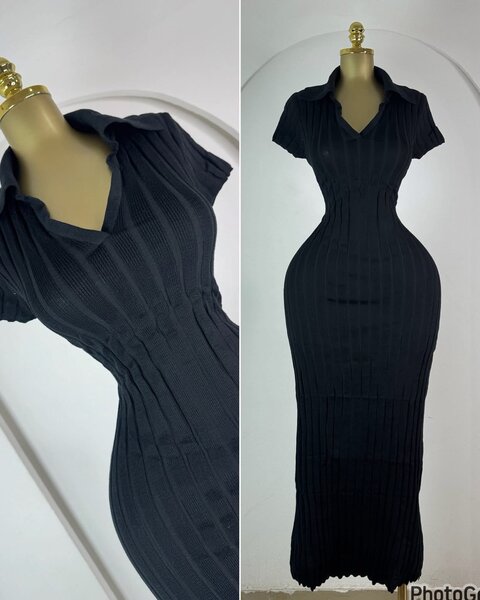 Robe blanche moulante élégante