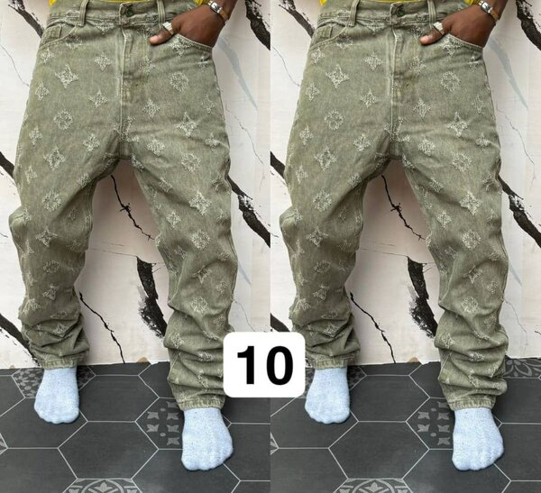 Jeans larges style rétro