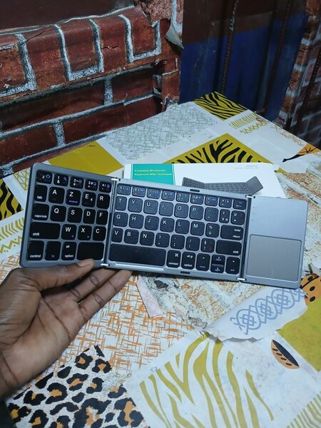 Clavier +souris intégrée blue