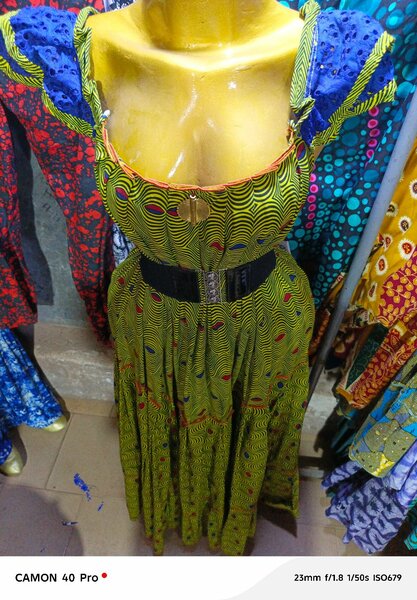 Robe Maxi Colorée Femme