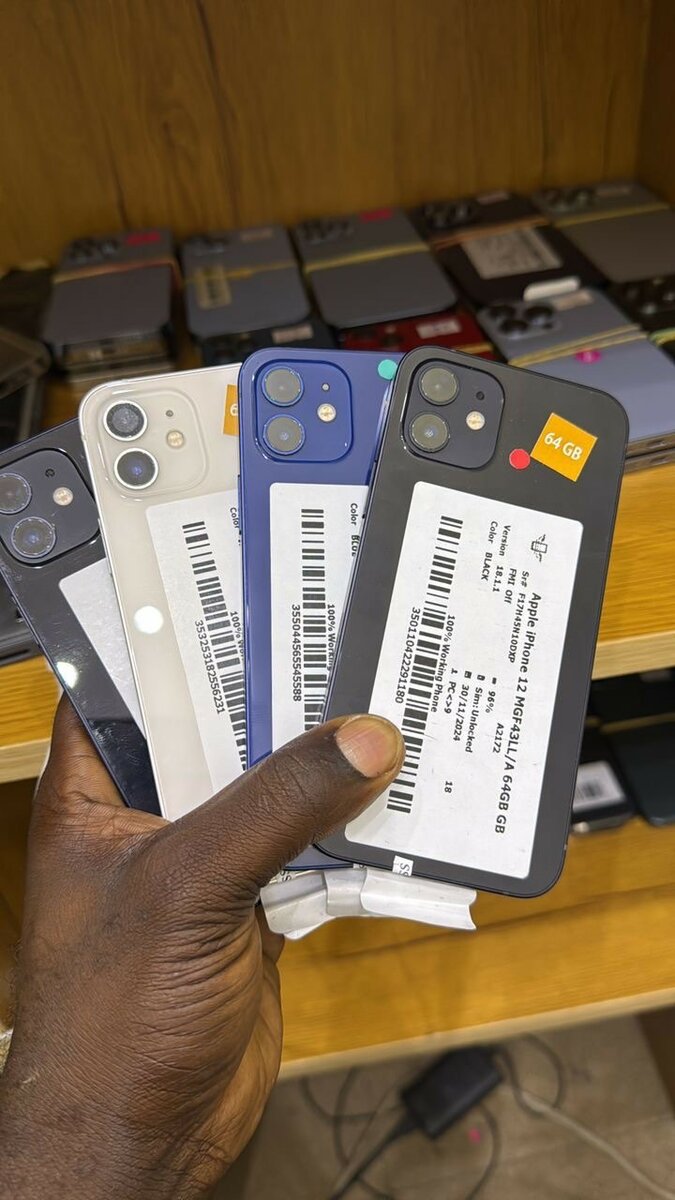 iPhone X, IPhone 12 and iPhone 7plus