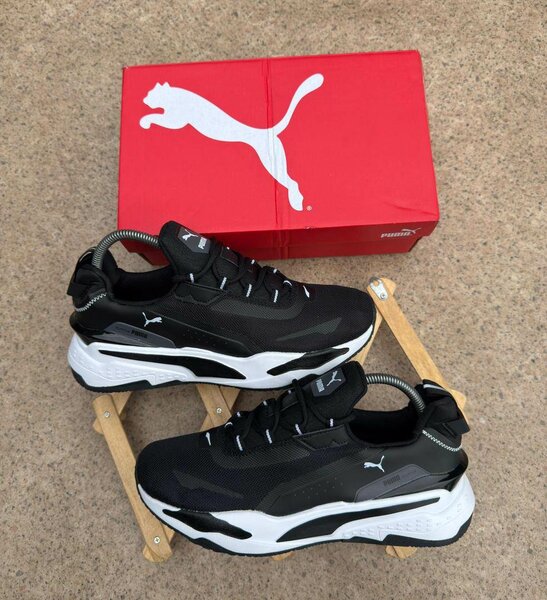 Baskets Puma Noires Homme
