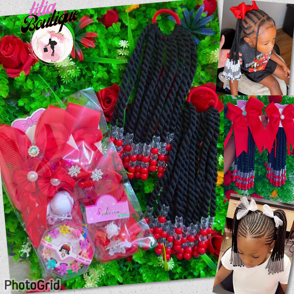 Tresses pour Enfants Colorées