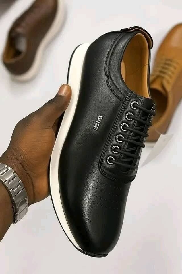 Chaussures hommes cuir luxe