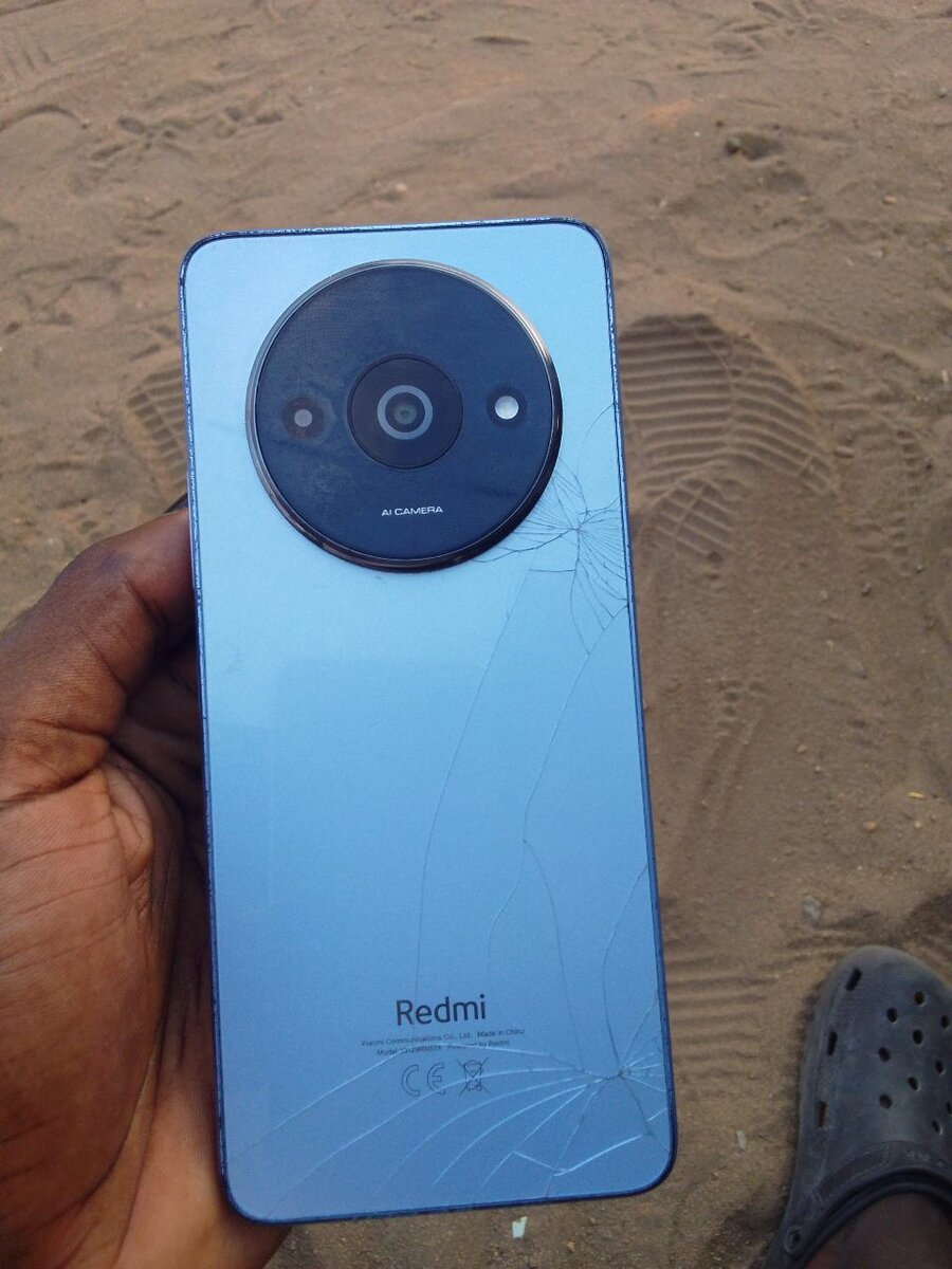 Smartphone Redmi cassé