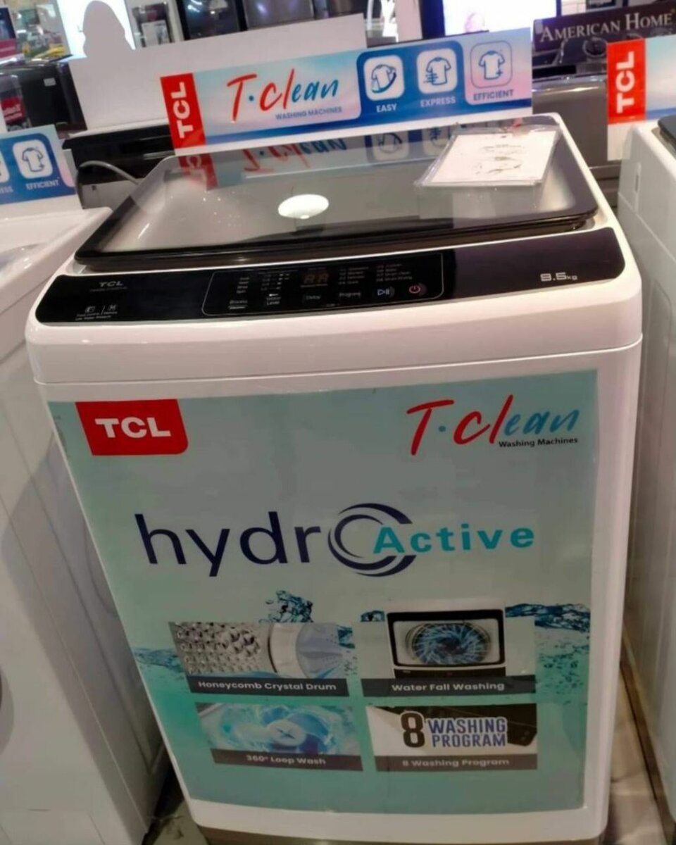 TCL TOP LOADER WASHING MACHINE