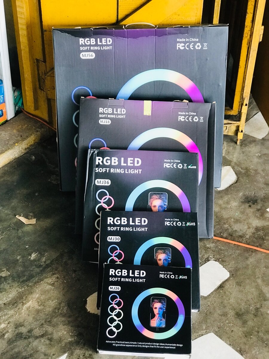 RGB LED RING LIGHT
