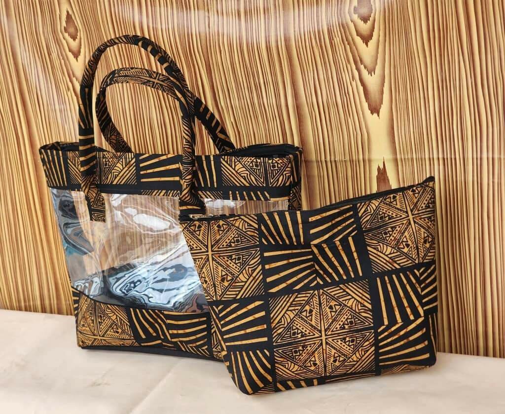 Sac cabas imprimé floral