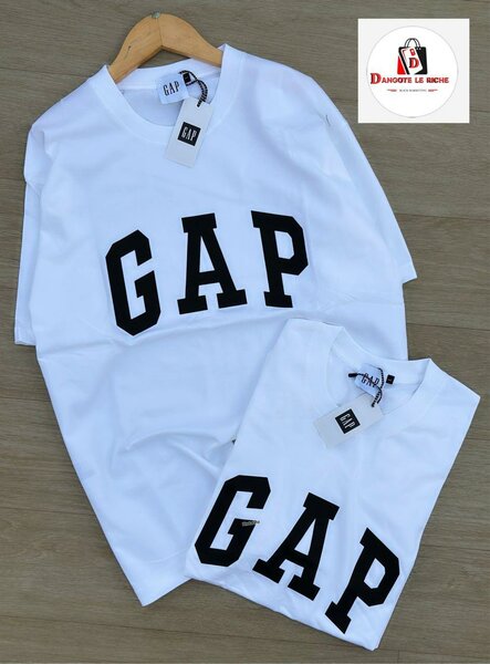 T-shirts blancs GAP unisexes