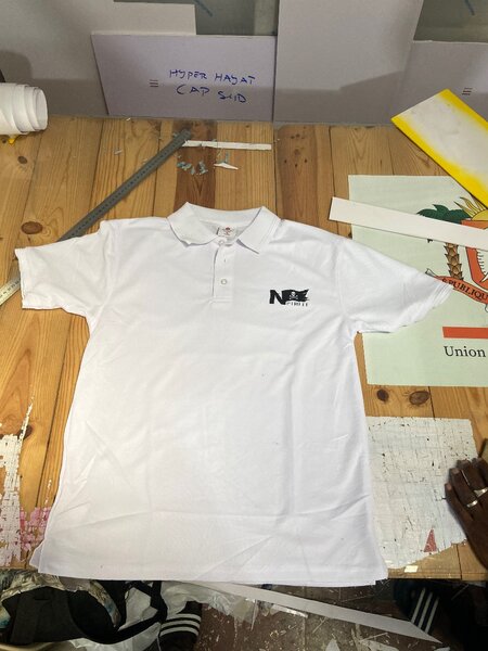 Polo Blanc Narco Design