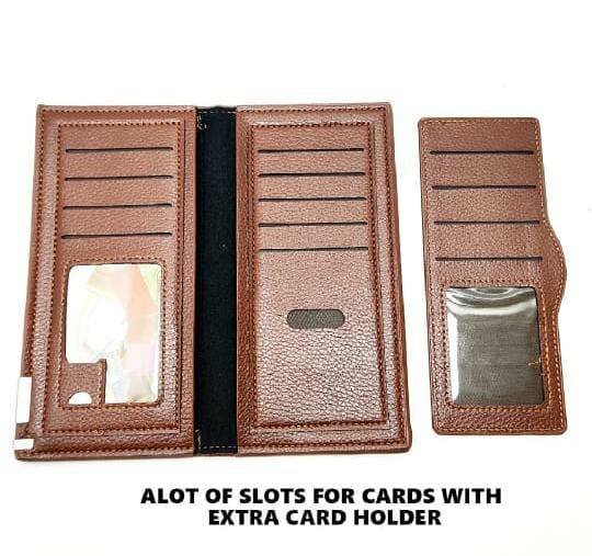 Long wallet for men women card holder trending car wallet