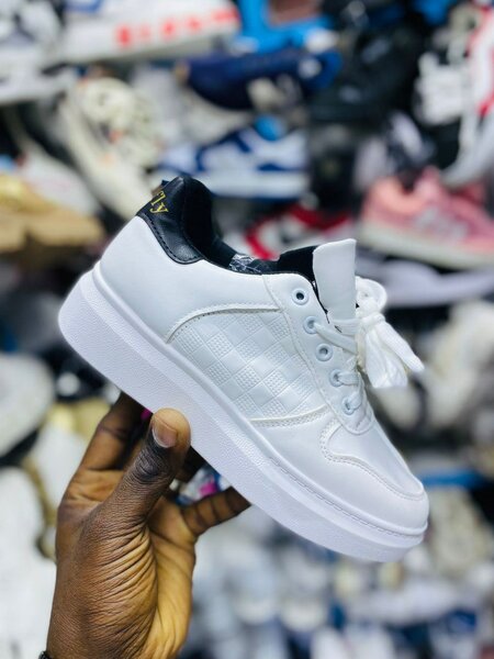 Baskets blanches tendance