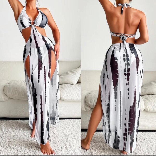 Robe de Plage Longue Élégante