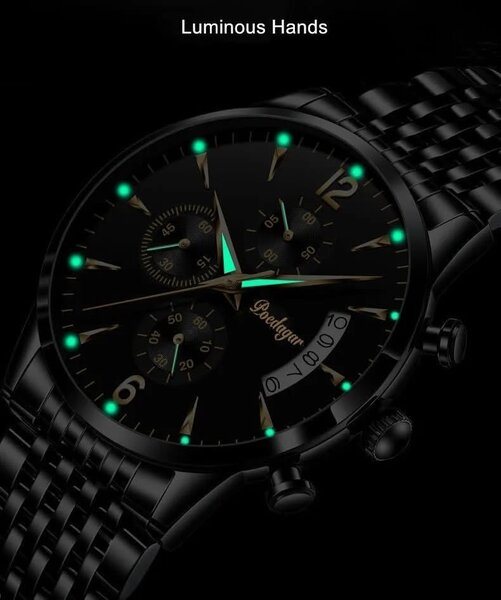 Montre Poedagar lumineuse