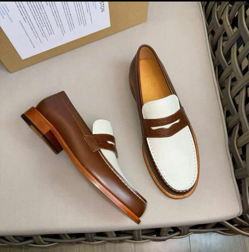Chaussures mocassins homme luxe