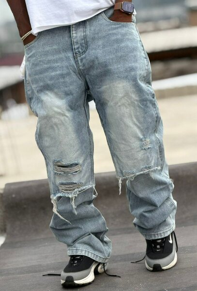 Jeans baggy street style
