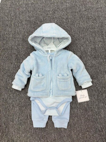 Ensemble Bébé Douillet Bleu