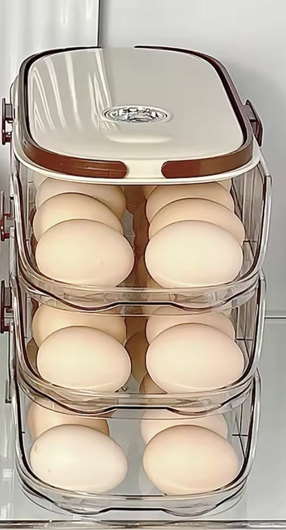 3 stackable Egg Holder