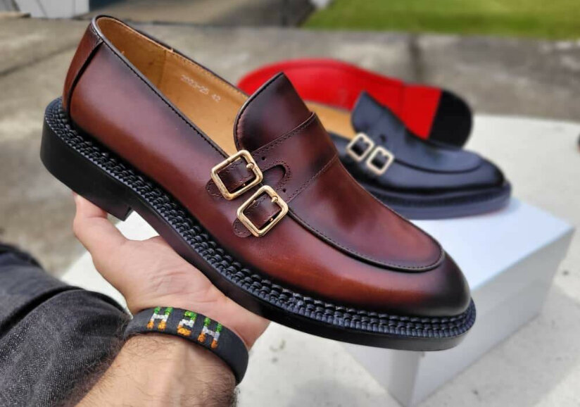 Chaussures en cuir pour hommes