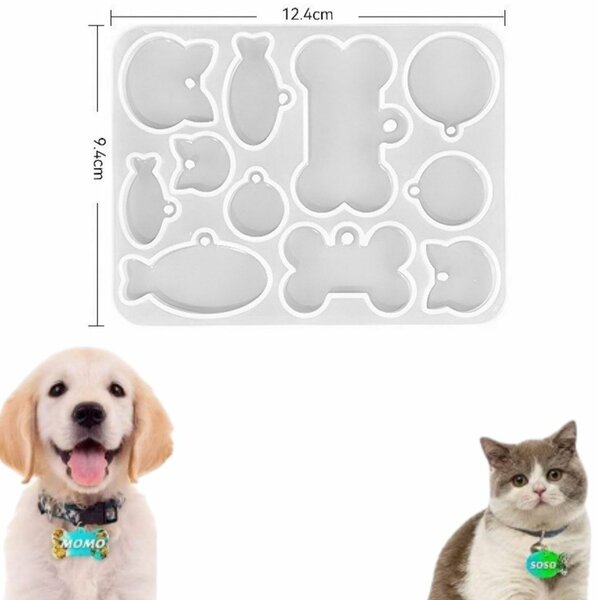 Moule Médaille Chien Chat