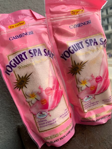 Gommage de corps hydratant