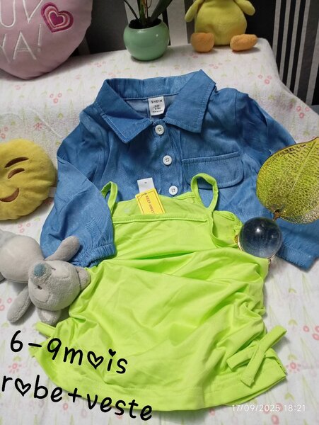 Ensemble Veste et Robe Bébé