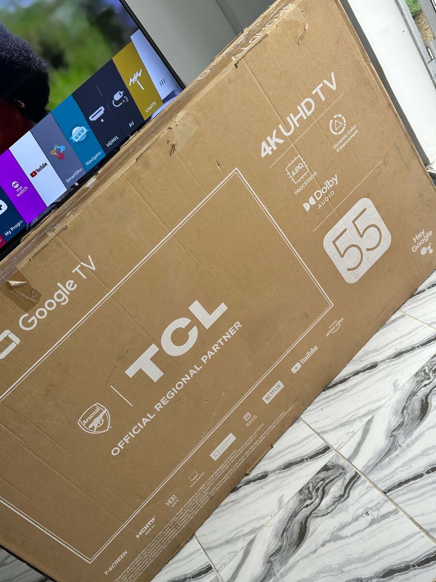 TCL 4K UHD TV 55 pouces