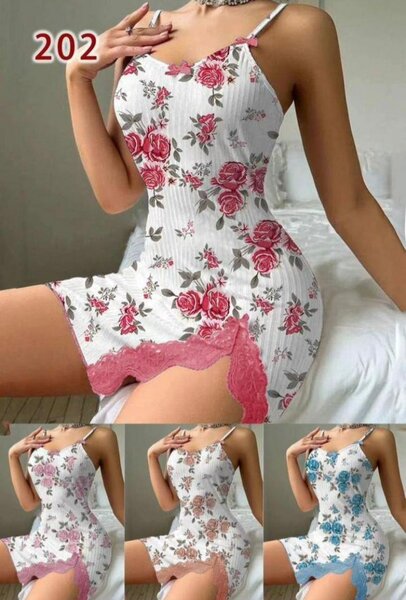 Robe Babydoll en Dentelle Romantique