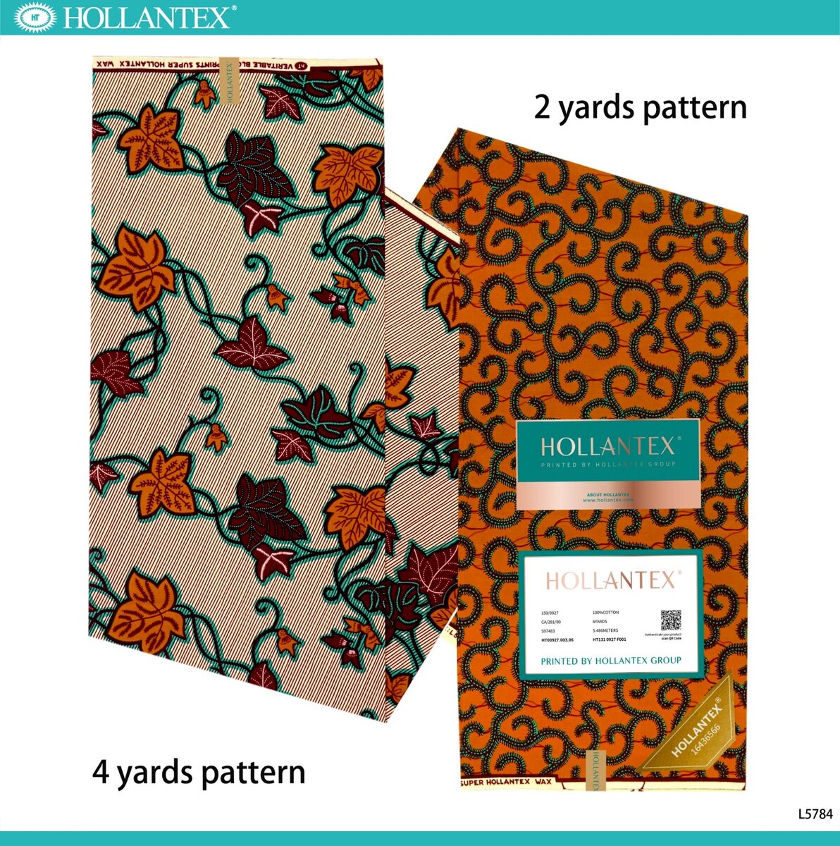 Tissu Wax Africain Coloré