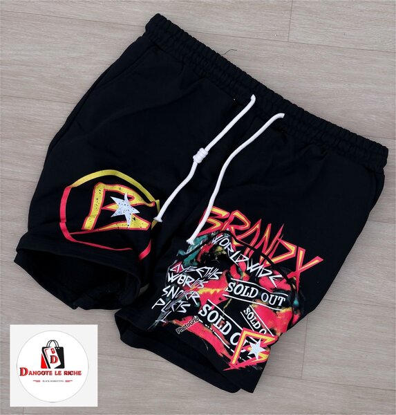 Shorts de sport en coton