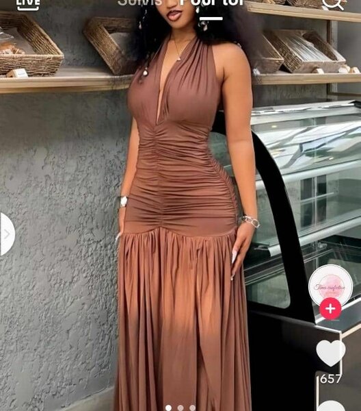 Robe longue élégante pour femme