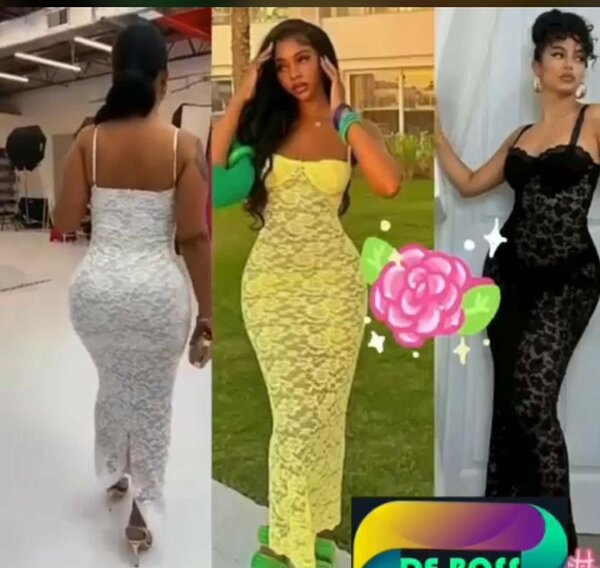 Robe en dentelle élégante