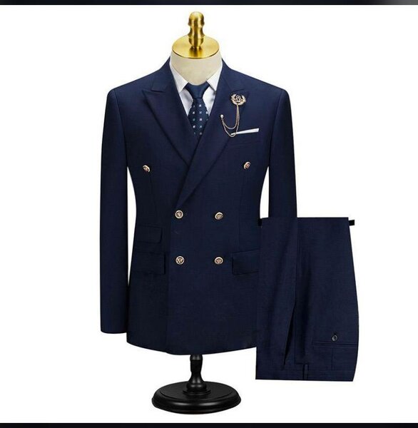 Costume croisé pour homme