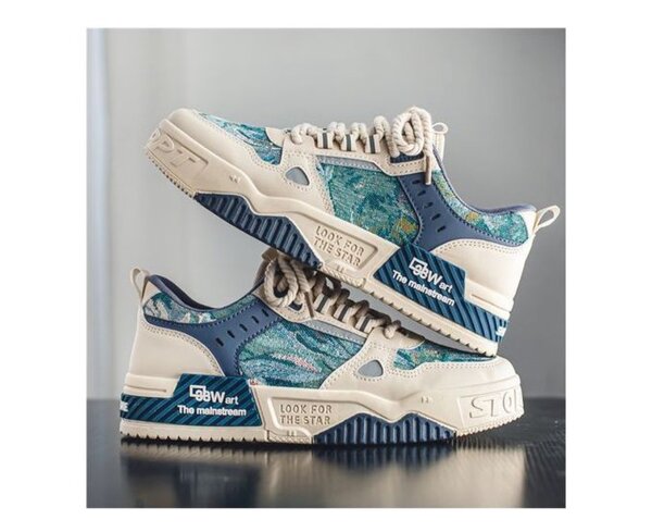 Baskets streetwear camouflage