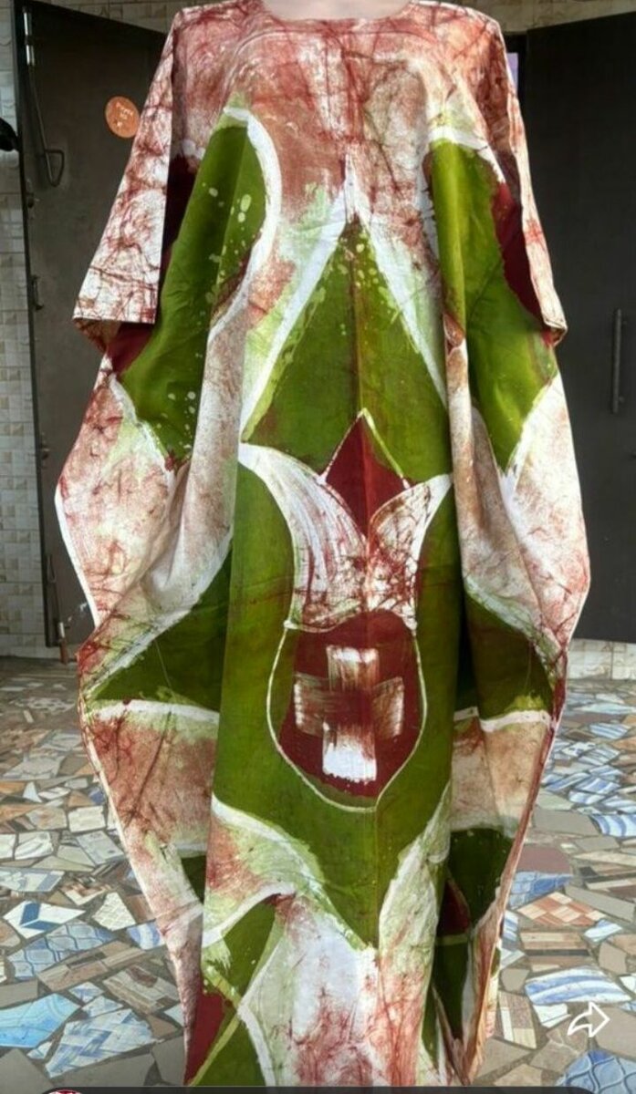 Superbe robe africaine imprimée