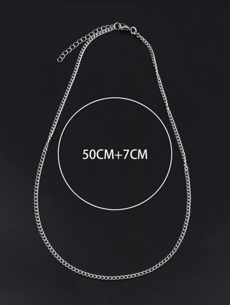 Fadeless steel necklace