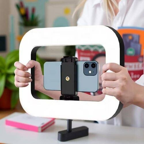 Miroir de smartphone avec lumière LED