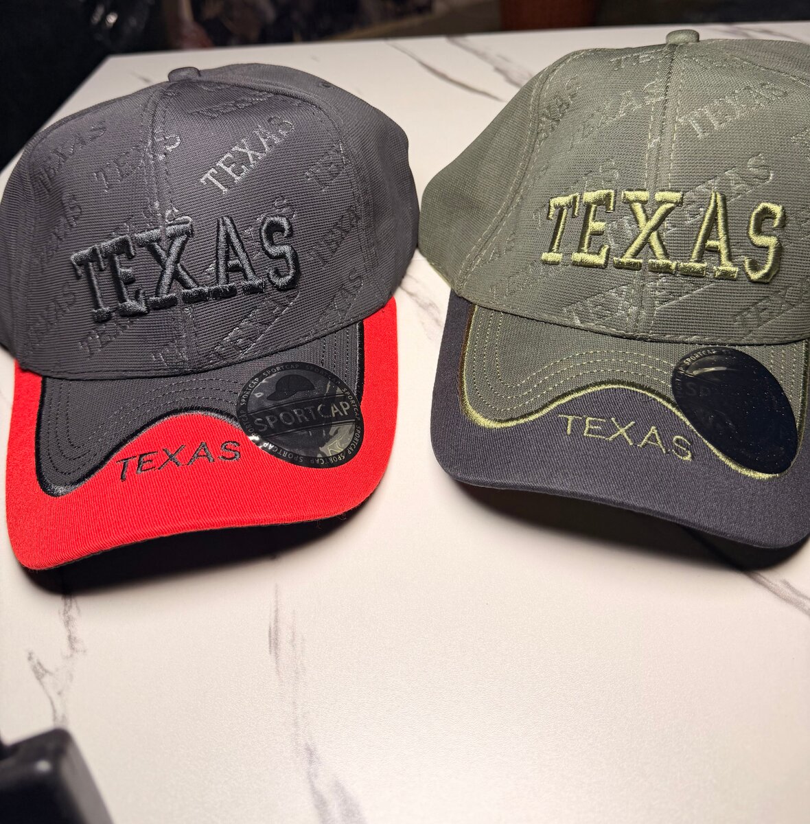 Casquette "Texas" et "New York"