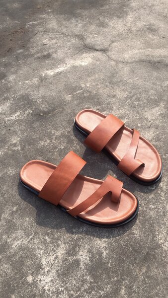 Sandales en cuir pour hommes