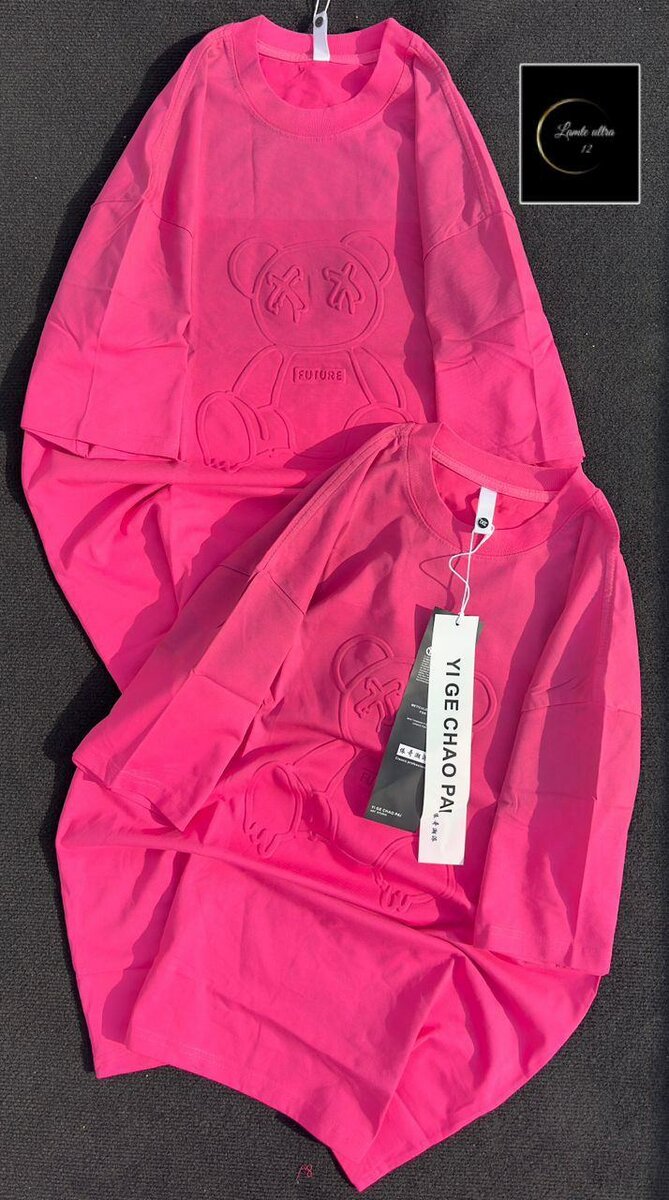 T-shirts oversize colorés