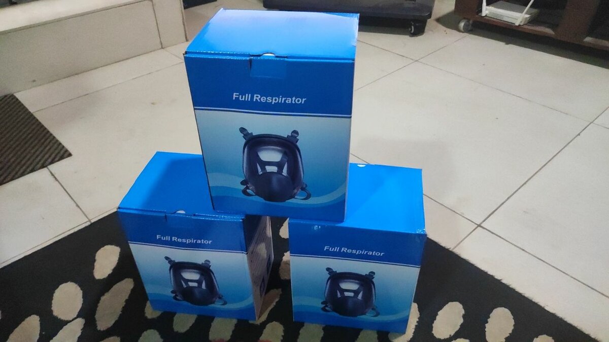 Fullface chemical respirator