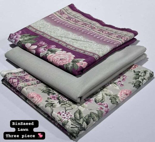 Bin saeed printed lawn