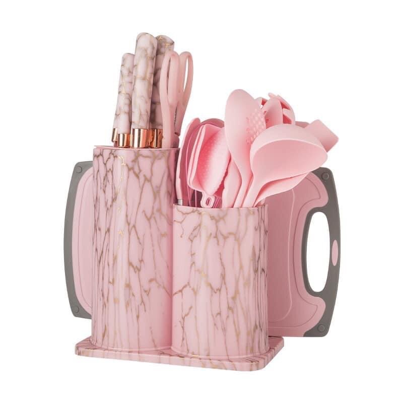 Silicone Ladle 19pcs kitchenware-set