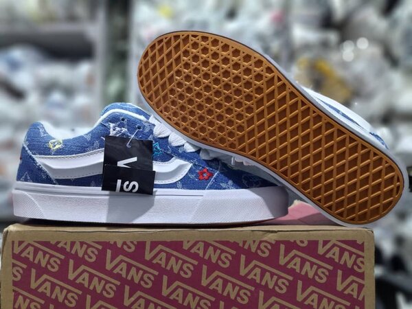Chaussures Vans Bleu