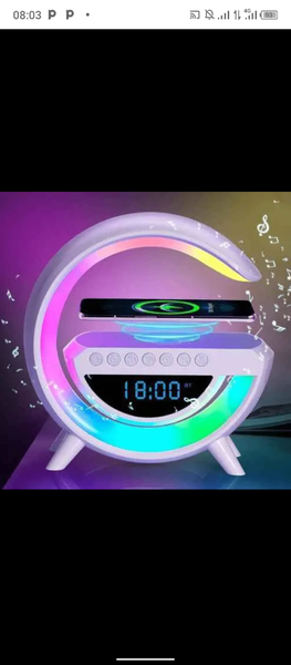 Réveil LED Bluetooth 5-en-1