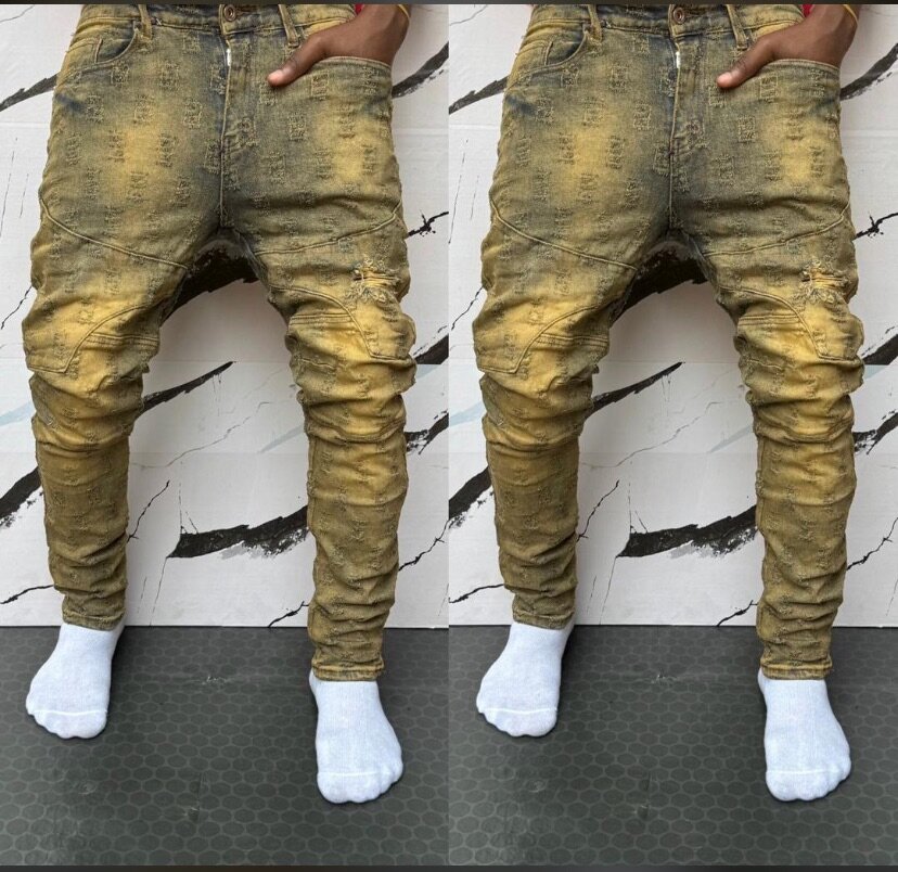 Jeans décontractés hommes modernes