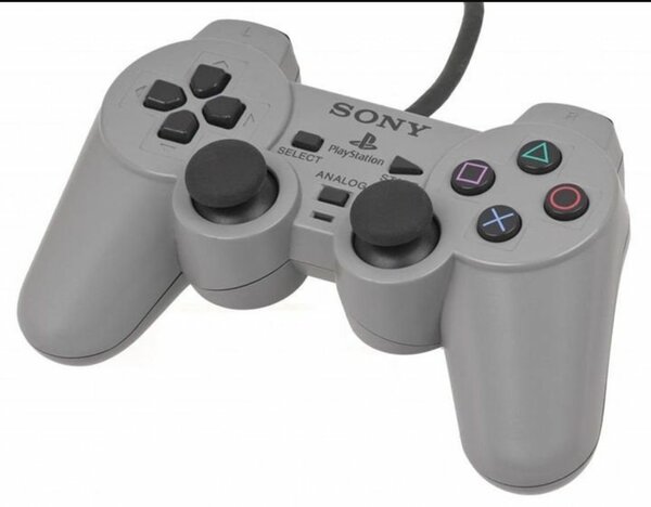 Manette ps2 gris