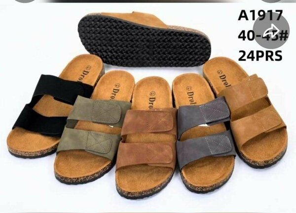 Sandales confortables en daim